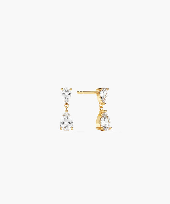 Initial Drop Earrings