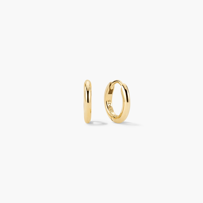 Gold Hoop Earring Set