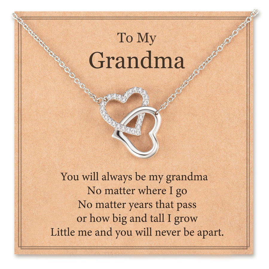 Warmest Hug & Family Heritage Vintage Style Necklace
