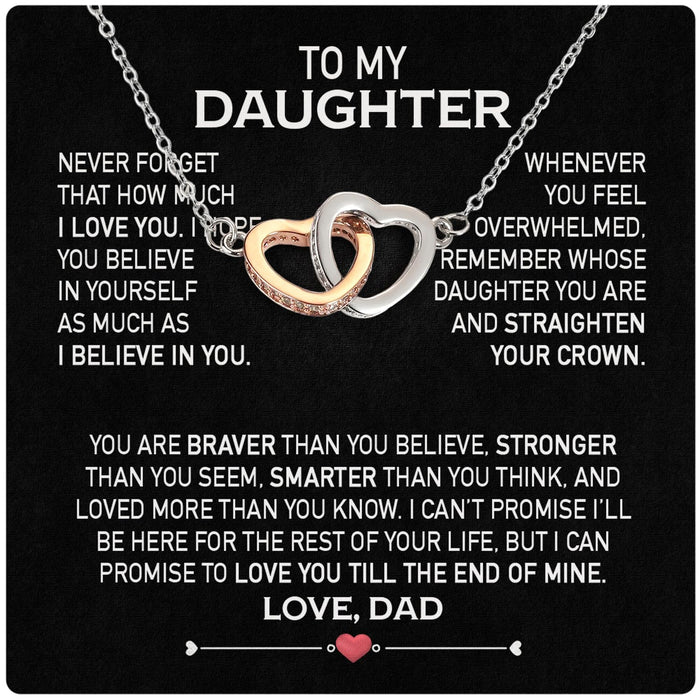 Blessing of Father & Always Loved Infinity Necklace