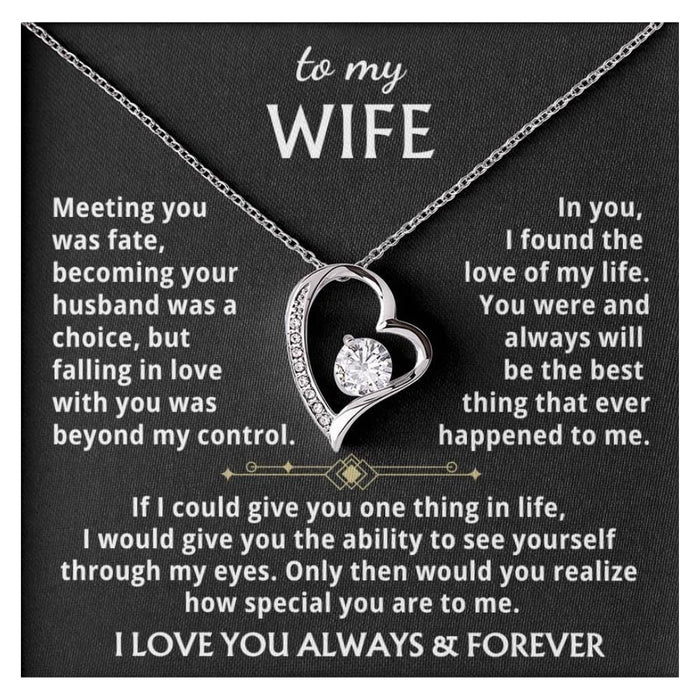 Forever Promise & Steadfast Love Sterling Silver Ring