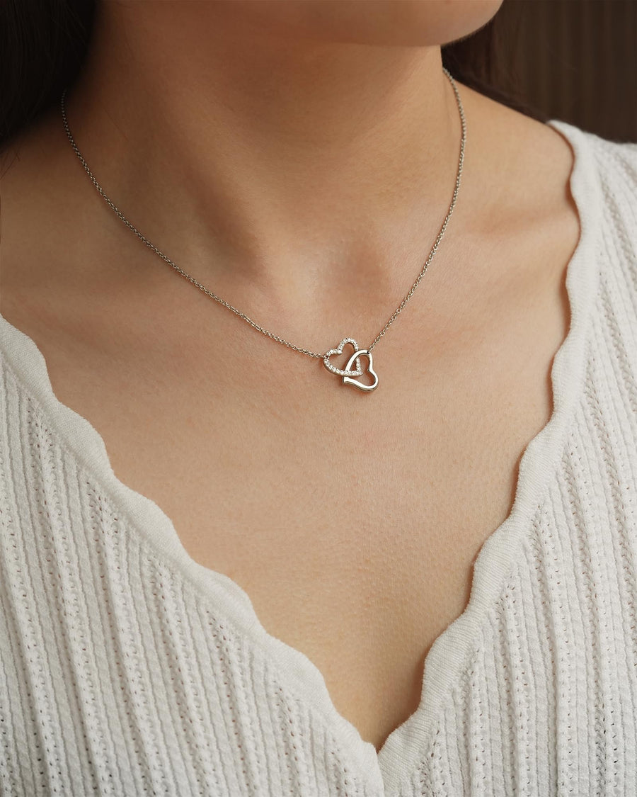 Warmest Hug & Family Heritage Vintage Style Necklace